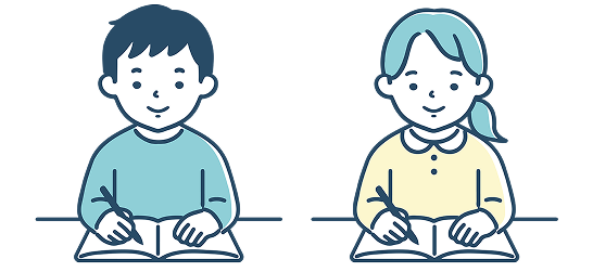 男女のイラスト