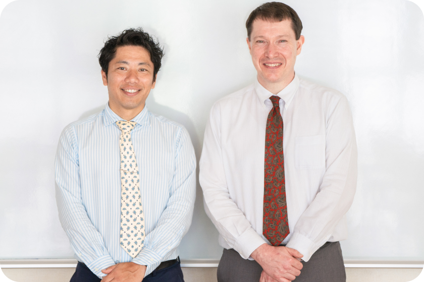 ウィリアム先生&みつ先生